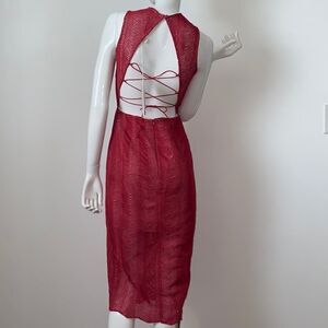 New $278 NWT Keepsake The Label Think Twice Lace